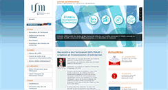 Desktop Screenshot of ism.infometiers.org